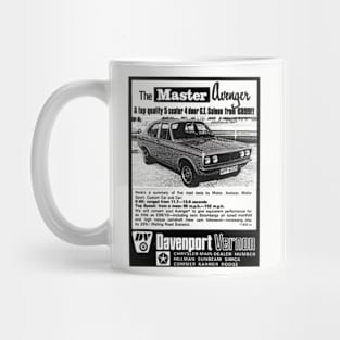 HILLMAN AVENGER - local dealer ad Mug